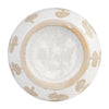 Ceramic 10" Botanical Vase - Ivory|Vase de 10 po en céramique à motif botanique - ivoire