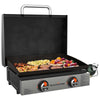 Blackstone 22" Tabletop Griddle Stainless Steel with Hood - 1813|Plaque chauffante de table Blackstone de 22 po en acier inoxydable avec couvercle - 1813