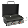 Blackstone 22" Tabletop Griddle Stainless Steel with Hood - 1813|Plaque chauffante de table Blackstone de 22 po en acier inoxydable avec couvercle - 1813