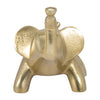 Metal 6" Decorative Balloon Elephant - Gold | Éléphant ballon décoratif de 6 po en métal - doré