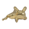 Metal 6" Decorative Balloon Elephant - Gold | Éléphant ballon décoratif de 6 po en métal - doré