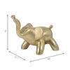 Metal 6" Decorative Balloon Elephant - Gold | Éléphant ballon décoratif de 6 po en métal - doré