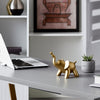 Metal 6" Decorative Balloon Elephant - Gold | Éléphant ballon décoratif de 6 po en métal - doré
