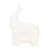 Ceramic 7" Trunk Up Elephant - White|Éléphant de 7 po en céramique avec trompe vers le haut - blanc