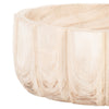Wood 9" Scalloped Bowl - Natural|Bol festonné de 9 po en bois - naturel