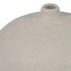 Ceramic 5" Round Volcanic Vase - Cotton|Vase rond de 5 po en céramique à texture volcanique - coton