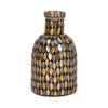 Glass 8" Mosaic Vase - Copper | Vase de 8 po en verre à mosaïque - cuivre