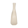 Ceramic 9" Curved Open Cut-Out Vase - White|Vase courbé de 9 po en céramique avec découpe - blanc
