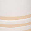 Ceramic 8" Pitcher with Lines - Ivory|Cruche de 8 po en céramique avec rayures - ivoire