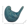 Ceramic 5" Side View Bird - Blue|Oiseau qui regarde de côté de 5 po en céramique - bleu