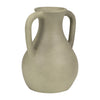 Terracotta 11" Jug Vase with Handles - Sage Green|Vase carafe de 11 po en terre cuite avec poignées - vert sauge