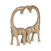 Metal 10" Giraffe Couple - Gold|Couple de girafes de 10 po en métal - doré
