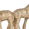 Metal 10" Giraffe Couple - Gold|Couple de girafes de 10 po en métal - doré
