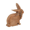 Mango Wood 8" Bunny - Brown|Lapin de 8 po en manguier - brun