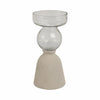 Ecomix Glass 9" Vase - Ivory|Vase Ecomix de 9 po en verre - ivoire