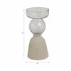Ecomix Glass 9" Vase - Ivory|Vase Ecomix de 9 po en verre - ivoire