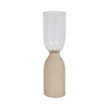 Ecomix Glass 15" Vase - Ivory|Vase Ecomix de 15 po en verre - ivoire