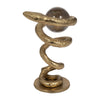 Metal 7" Snake Coil with Acrylic Ball - Gold | Serpent enroulé de 7 po en métal avec boule en acrylique - doré