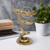 Metal 7" Snake Coil with Acrylic Ball - Gold | Serpent enroulé de 7 po en métal avec boule en acrylique - doré
