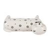 8" x 7" Daisies Cat - White | Chat de 8 po x 7 po à motif de marguerite - blanc