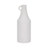 Dolomite 12" Rough Textured Bottle Vase - White|Vase en forme de bouteille de 12 po en dolomite à texture rugueuse - blanc