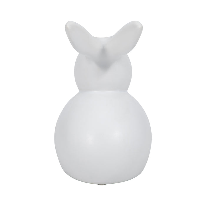 7\" Modern Bunny - White