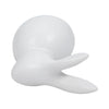 7" Modern Bunny - White | Lapin moderne de 7 po - blanc