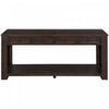 Gracie Solid Wood Console Table With Drawers And Shelf - Espresso | Table Console Gracie En Bois Massif Avec Tiroirs Et Etagere - Espresso
