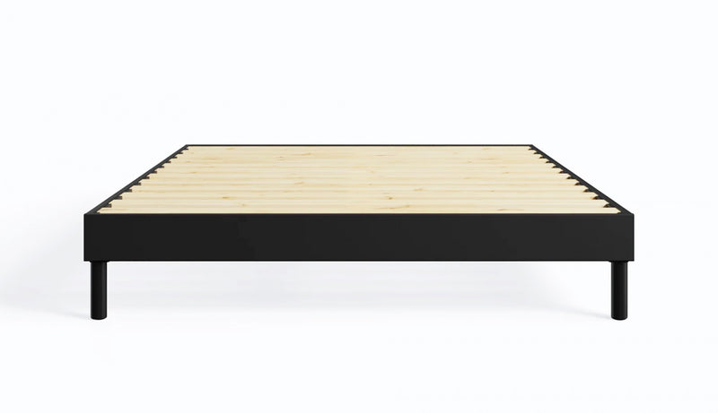 Smart Base Essential Double Platform Bed Frame - Black