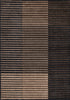 Maverick Beige Brown Black Striped Design Rug, 7'10" x 10'6" Indoor Area Rug | Tapis Maverick beige, brun et noir a rayures, 7'10" x 10'6"