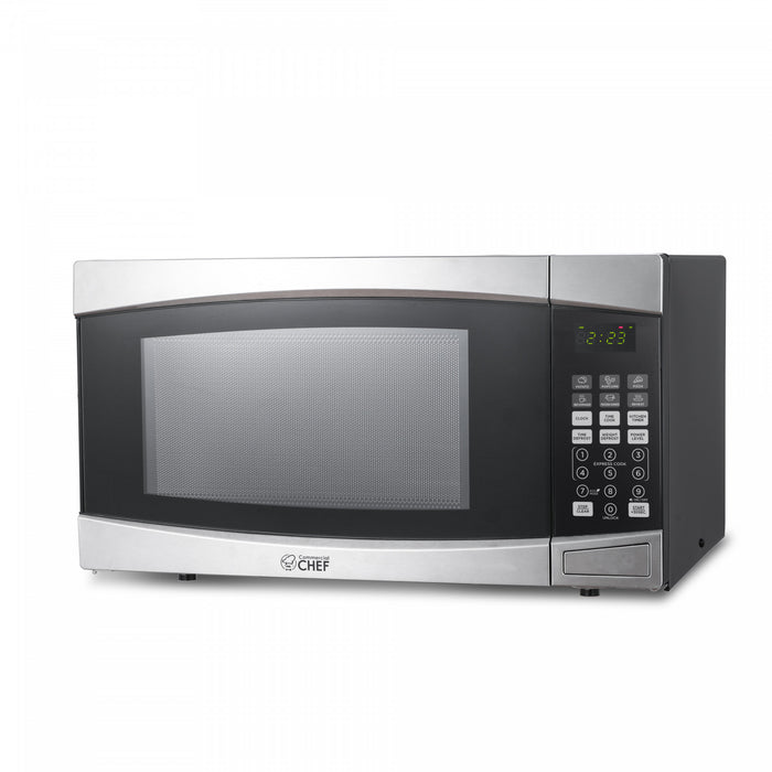 CHM Series Commercial Chef 1.4 Cu. Ft. Countertop Microwave Oven, CHM14110S6C Countertop Microwave Larger 1cuft