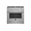 Forno Marco 36-inch Gas Range Stainless Steel, 4.32 cu.ft. -FFSGS6277-36 | Cuisiniere a gaz Marco 36 pouces en acier inoxydable, 4,32 pi³ – FFSGS6277-36