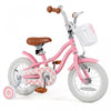 Costway 12\" Kid's Bike For 3-4 Years Old Children Bicycle With Front Handbrake Red