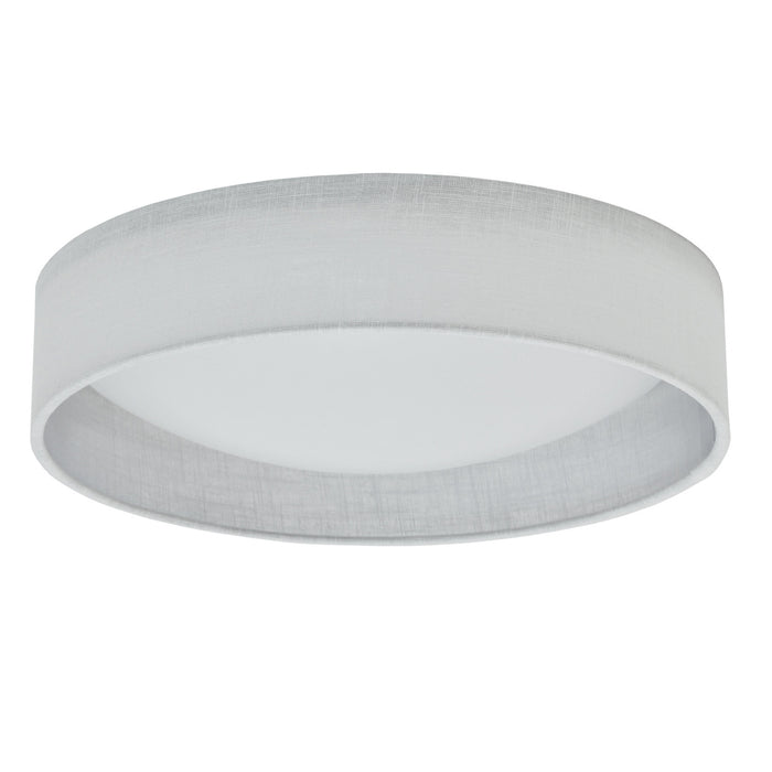 Dainolite Cfled Flush Mount 15\" Micro White Shade Lamp