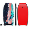 Costway 33" Lightweight Body Board With Eps Core Xpe Deck Hdpe Bottom Crescent Tail Multi-color