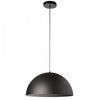 Dainolite Ofelia 1 Light Pendant Small Matte Black Lamp
