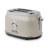 Haden Dorset 2-Slice Wide Slot Toaster - Putty Beige | Grille-pain 2 tranches Haden Dorset – Beige mastic