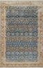 Gianna Traditional 9'0" x 12'0" Area Rug in Blue Indoor Area Rug | Tapis Traditionnel Gianna 9'0" x 12'0" en Bleu