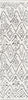 Aurelia Contemporary 2'3" x 7'6" Runner Rug in Ivory Indoor Area Rug | Tapis Contemporain Aurelia 2'3" x 7'6" en Ivoire