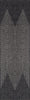 Raven Contemporary 2'0" x 6'0" Runner Rug in Grey Indoor Area Rug | Tapis Contemporain Raven 2'0" x 6'0" en Gris