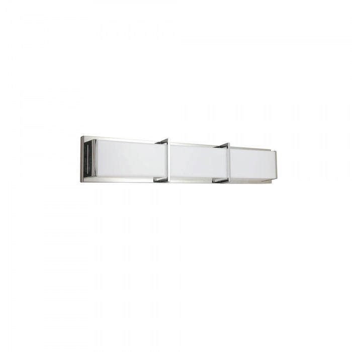 Dainolite Winston Vanity Light 36w Polished Chrome Light White Acrylic Diffuser Lamp
