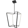 Dainolite Curant Chandelier 60w Matte Black White Silicone Diffuser Lamp|Lustre Curant de Dainolite en silicone blanc qui diffuse la lumière, avec fini noir mat et ampoule de 60 W