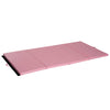 Soozier 4ft X 8ft X 2inch Tri-fold Gymnastics Tumbling Mat Exercise Mat With Carrying Handles For Mm|Soozier 4pix6pix2pouce Pu Cuir Gymnastique Culbutage Tapis De Gym Arts Pliant Yoga Exercice Tampon 4