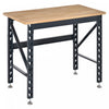 Homcom 45\" Solid Wood Tabletop Workbench