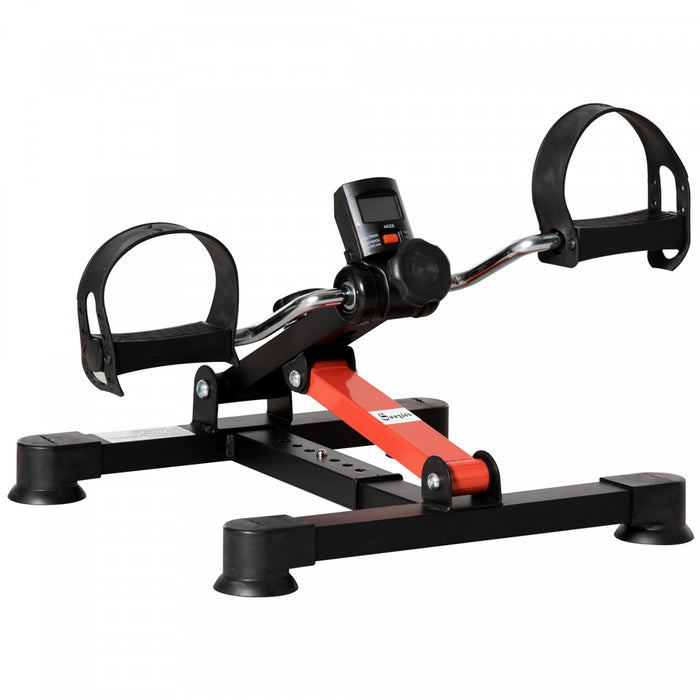 Soozier Mini Exercise Bike, Pedal Exerciser With Lcd Display