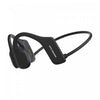 OPN Sound Mezzo Wireless Bluetooth Bone-Conduction Black Neckband Headphones with Microphone|Casque d’écoute sans fil autour du cou à conduction osseuse Mezzo de OPN Sound noir avec Bluetooth et microphone