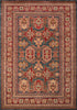 Lena Traditional 9'3" x 12'6" Area Rug in Blue Indoor Area Rug | Tapis Traditionnel Lena 9'3" x 12'6" en Bleu