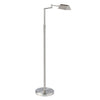 Dainolite LED Swing Arm Floor Lamp 9w Satin Nickel Finish|Lampe à pied de Dainolite à bras articulé, avec fini nickel satiné et ampoule à DEL de 9 W