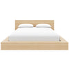 Kanso Low Platform Bed Set Queen Bed | Kanso Lit a Plateforme Basse avec Tete de Lit