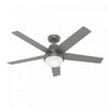 Aerodyne Ceiling Fan with Light Fixture - Grey | Ventilateur de plafond Aerodyne avec luminaire - Gris